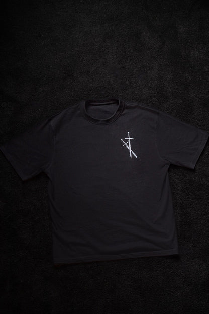 GODS LAMB OVERSIZE T-SHIRT IN BLACK