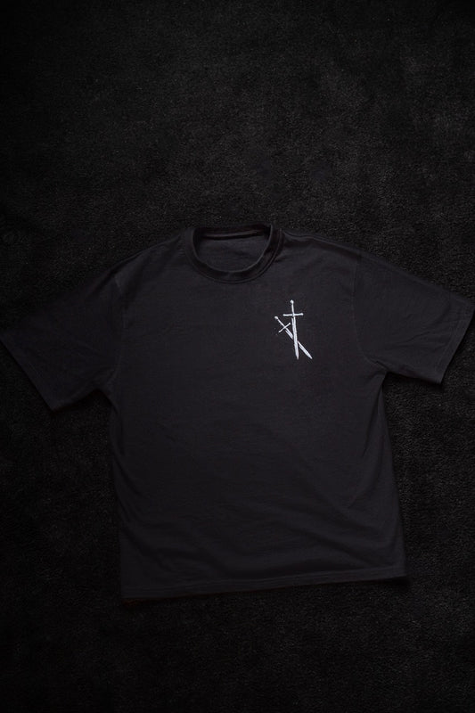 GODS LAMB OVERSIZE T-SHIRT IN BLACK